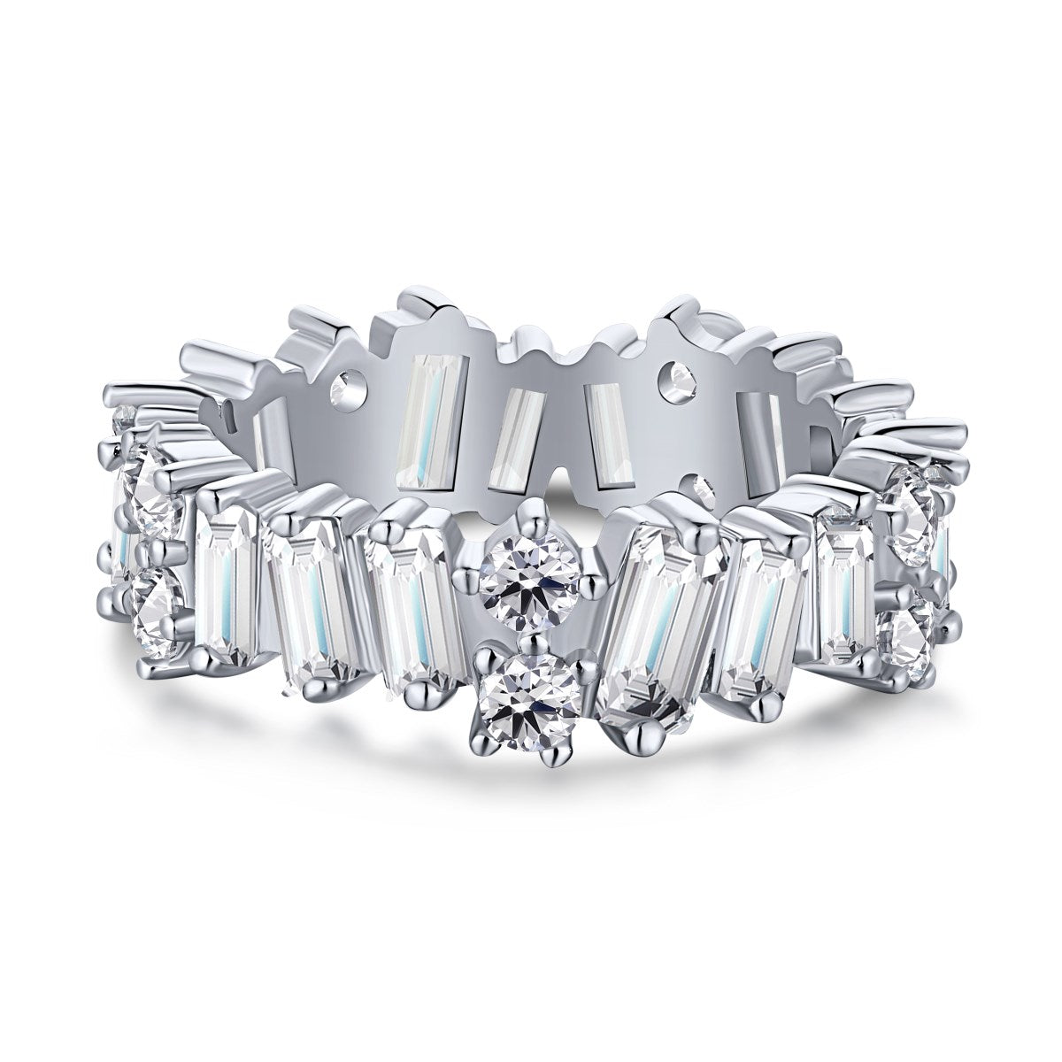 [HOT]Delicate Multi Shape Tennis Ring