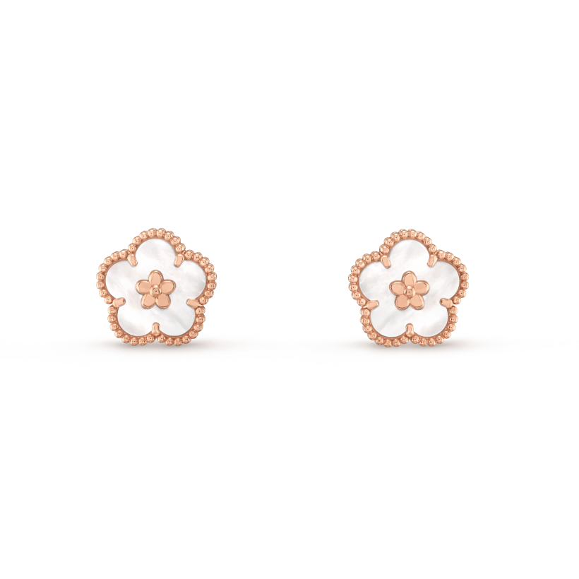 2026 NEW STYLE LUCKY SPRING WHITE MOP EARRINGS