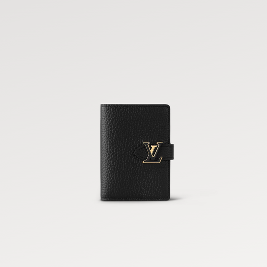 PORTEFEUILLE COMPACT VERTICAL NOIR CAPUCINES