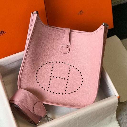 HM エブリン 28 トーゴバッグ ピンク