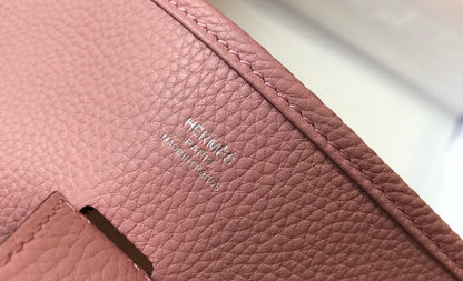 HM エブリン 28 トーゴバッグ ピンク