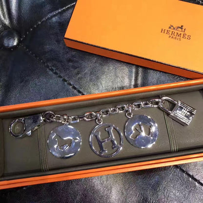 HM シルバー ブレロク バッグチャーム