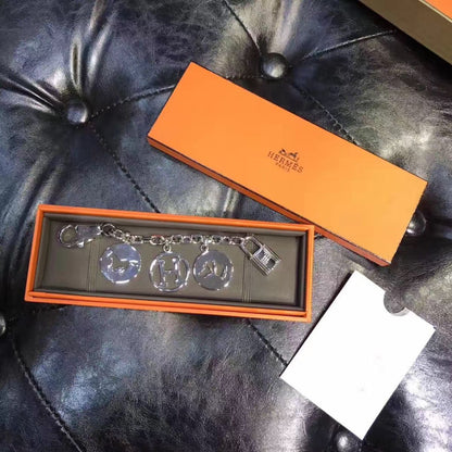 HM シルバー ブレロク バッグチャーム