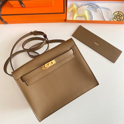 Kelly Danse II 22 cm Cuir Evercolor Marron Ghw