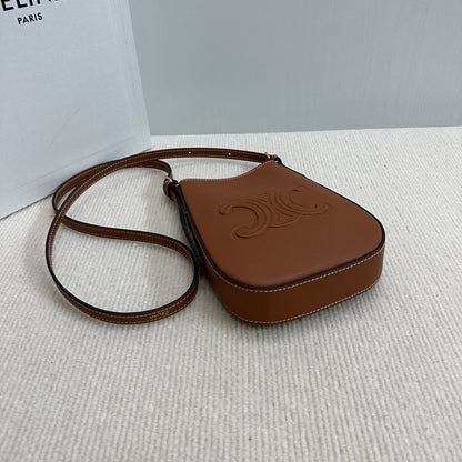 HELOISE 19 アイリッシュコーヒー サプルカーフスキン フォンポーチ