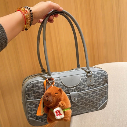 サンマルタン バッグ 35 グレー ゴヤルディン キャンバス＆カーフスキン