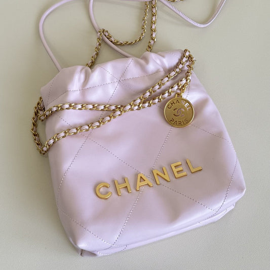 CC HOBO MINI 20CM CANDY PEAU D'AGNEAU