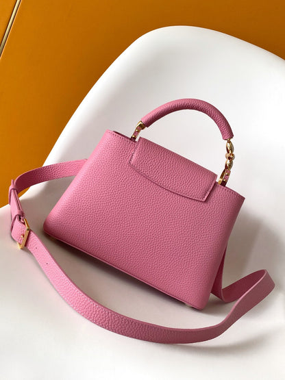 CAPUCINES MINI 21 EN QUINCAILLERIE OR TAURILLON ROSE GUIMAUVE