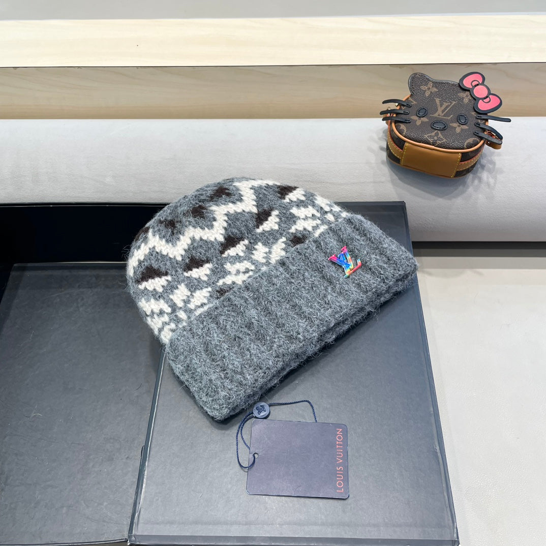WINDPROOF WOOLEN HAT COLORFUL 406924