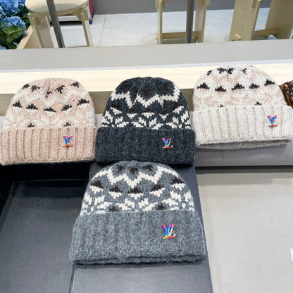 WINDPROOF WOOLEN HAT COLORFUL 406927