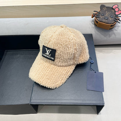 CASQUETTE DE BASEBALL EN LAINE BEIGE 421244 