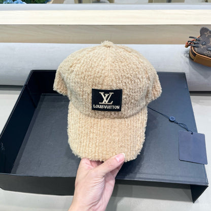 CASQUETTE DE BASEBALL EN LAINE BEIGE 421244 