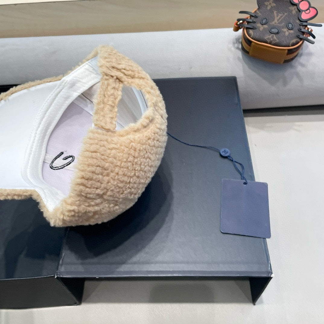 CASQUETTE DE BASEBALL EN LAINE BEIGE 421244 
