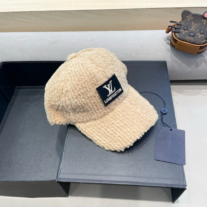 CASQUETTE DE BASEBALL EN LAINE BEIGE 421244 