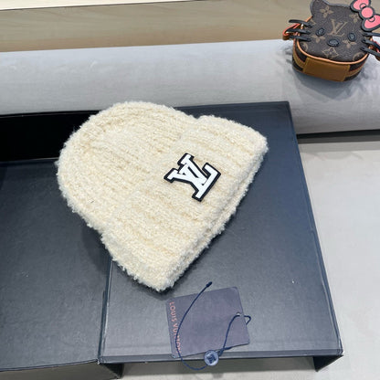 BONNET EN LAINE BEIGE CLAIR 421267 