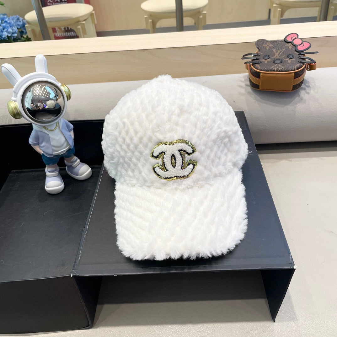 CASQUETTE DE BASEBALL EN POLAIRE BLANCHE 431372 