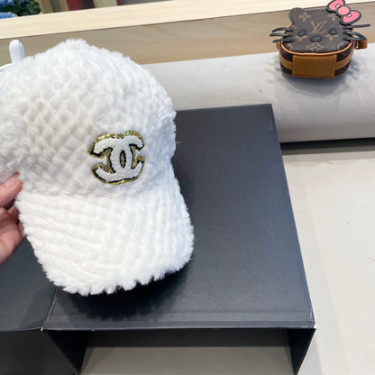 CASQUETTE DE BASEBALL EN POLAIRE BLANCHE 431372 
