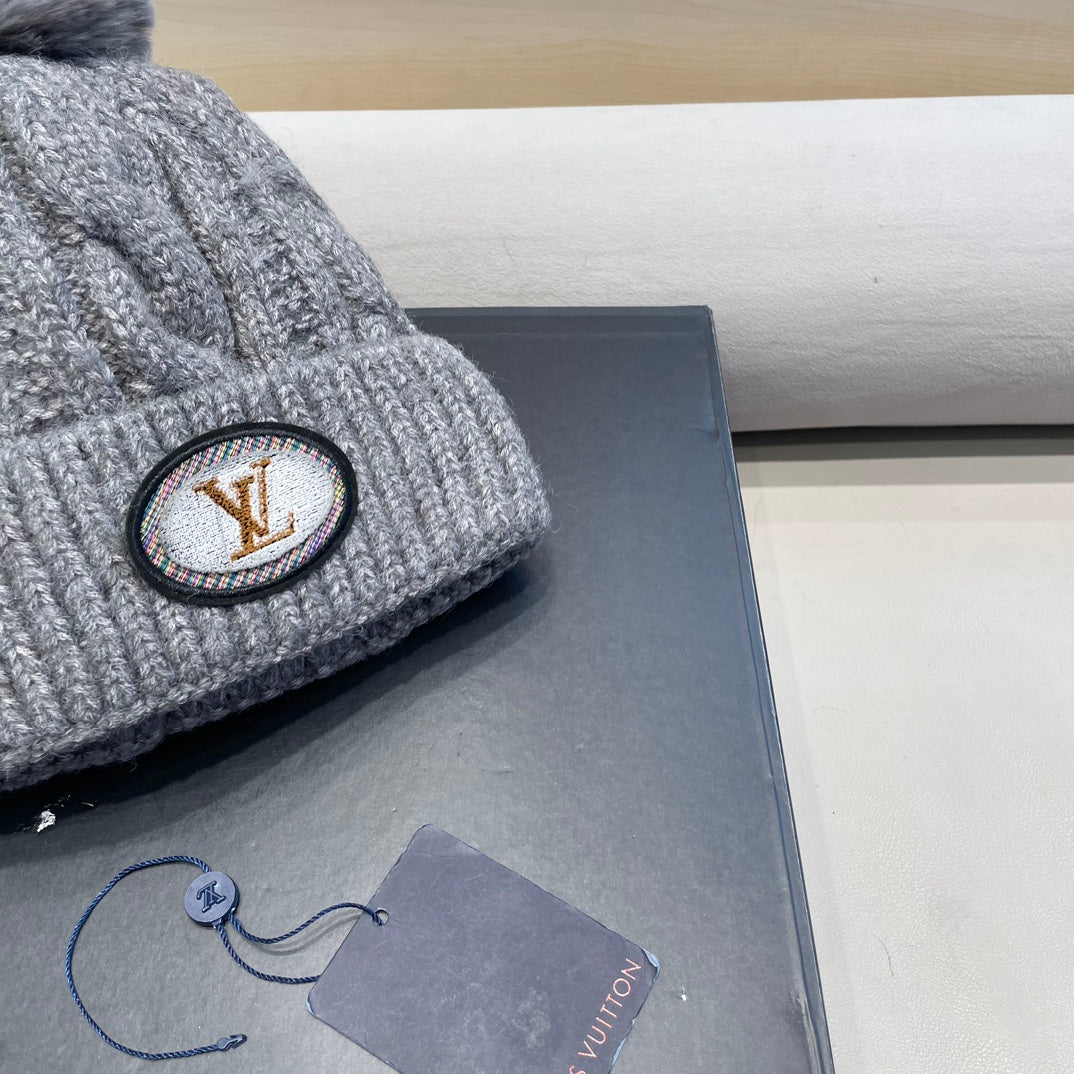 BONNET EN LAINE GRISE 433485 