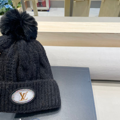 BONNET EN LAINE NOIRE 433486 
