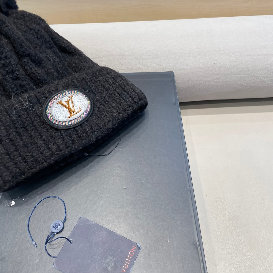 BONNET EN LAINE NOIRE 433486 