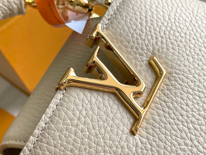 CAPUCINES BB 27 QUINCAILLERIE BEIGE TAURILLON OR