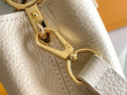 CAPUCINES BB 27 QUINCAILLERIE BEIGE TAURILLON OR