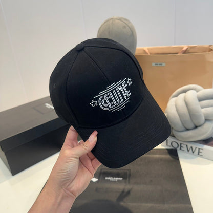 Casquette Celin en coton noir 210332