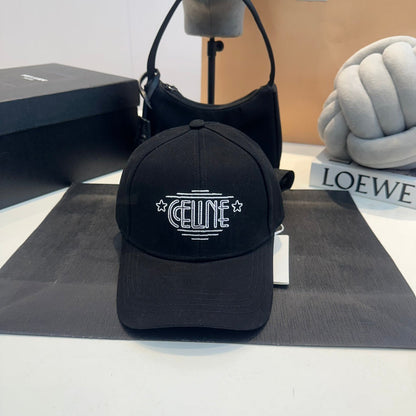 Casquette Celin en coton noir 210332