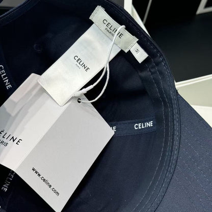 Casquette Celin en coton bleu anthracite 210406