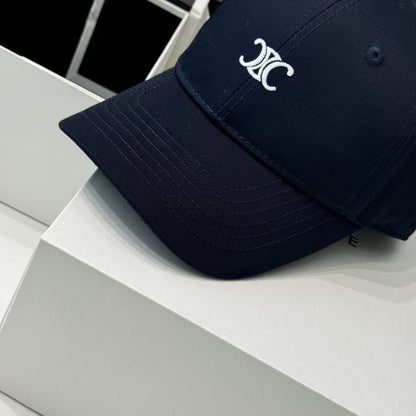 Casquette Celin en coton bleu anthracite 210406