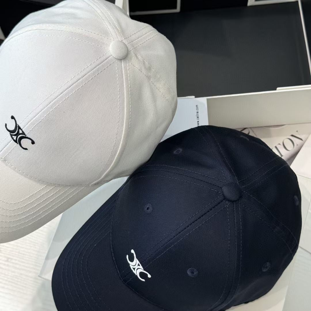 Casquette Celin en coton bleu anthracite 210406