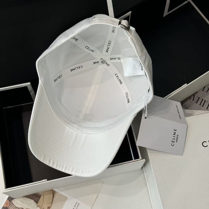 Casquette Celin en coton blanc 210405