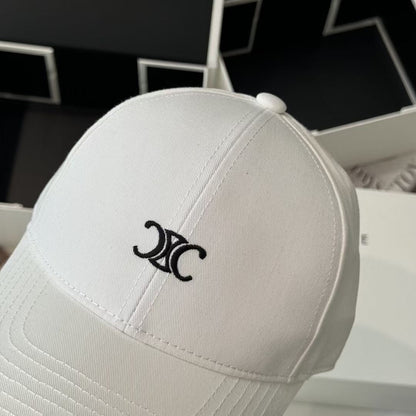 Casquette Celin en coton blanc 210405