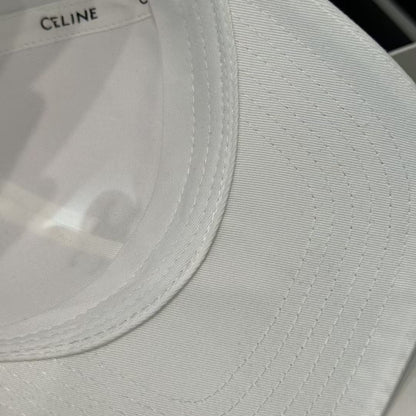 Casquette Celin en coton blanc 210405