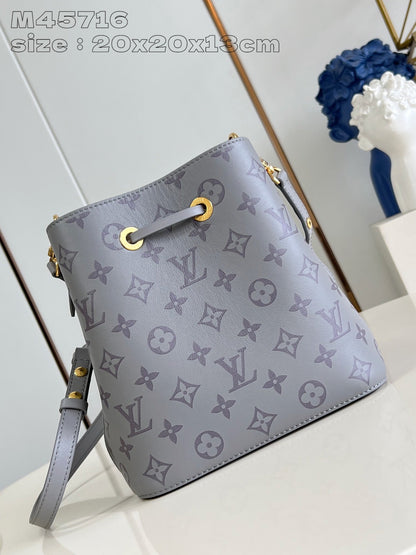TOILE MONOGRAMME GRIS NEONOE BB 20 