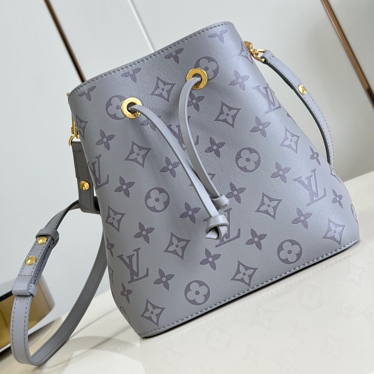TOILE MONOGRAMME GRIS NEONOE BB 20 