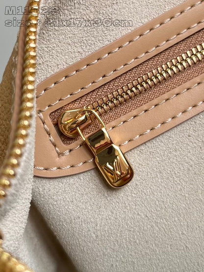 Speedy Soft 30 Cuir de vachette monogrammé beige Arizona