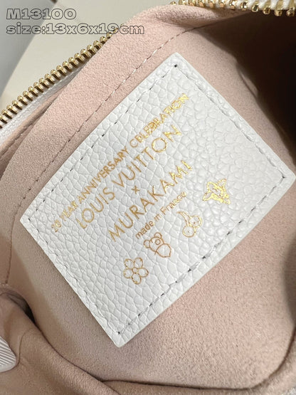 LV マレリーニ LV×TM ホワイト エピ 牛革 203650