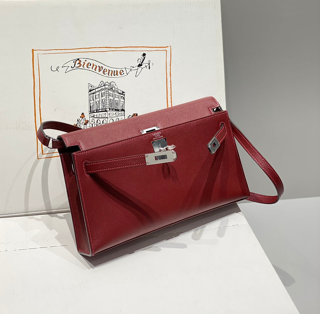 HM ケリーエラン 27cm レッドレザーシューズ