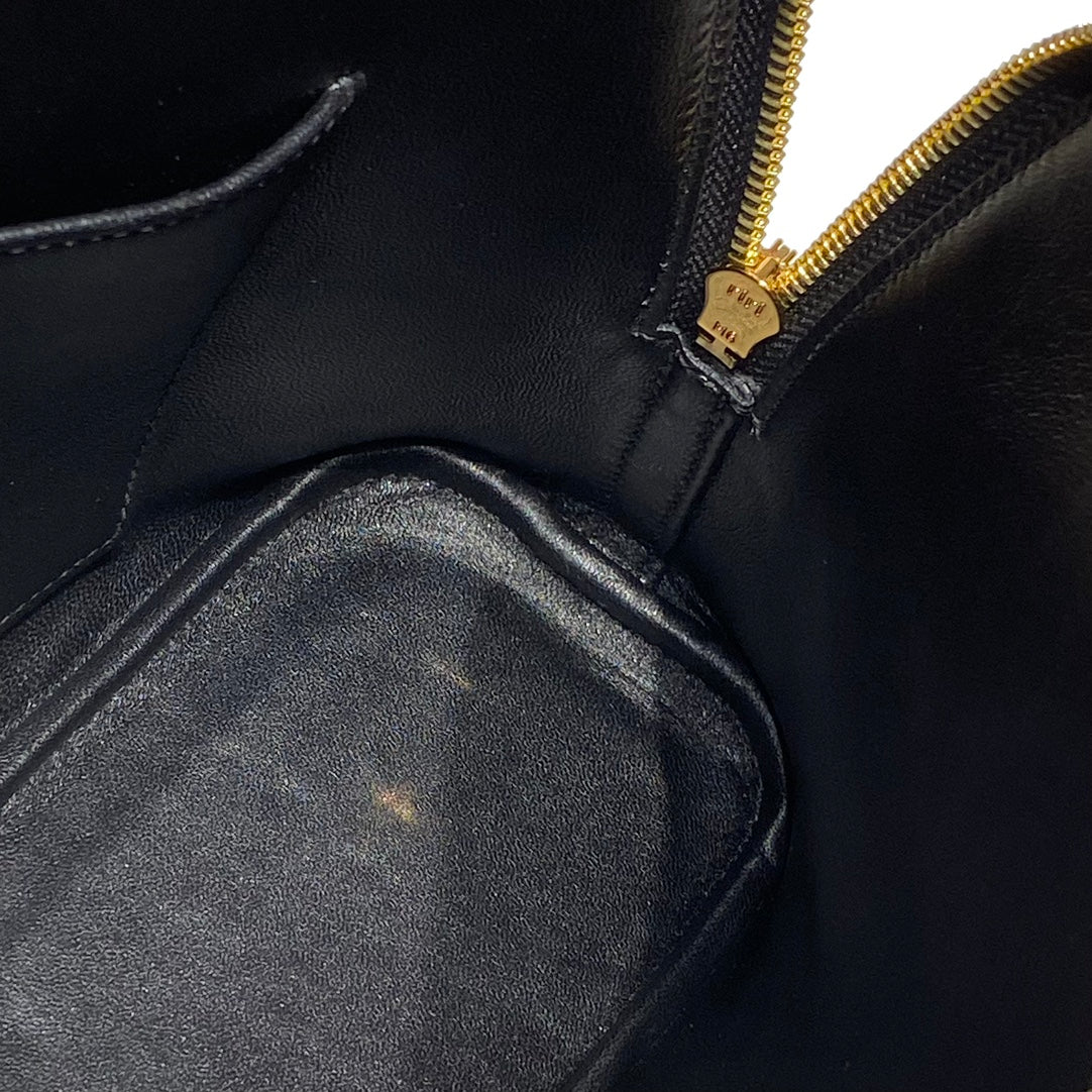 HM Bolide 25 Cuir Epsom noir, accessoires dorés 237381