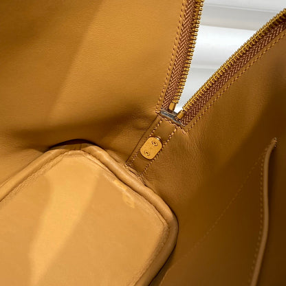 HM Bolide 25 Camel Cuir Epsom Ferrures dorées 237418
