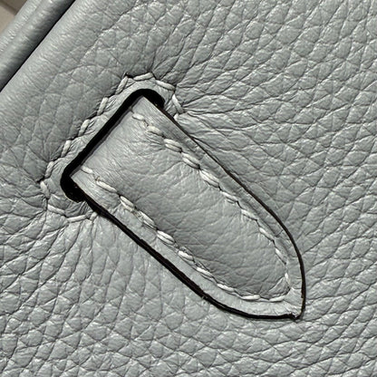 HM BIRKIN 25CM BABY BLUE TOGO LEATHER SILVER HARDWARE 237514