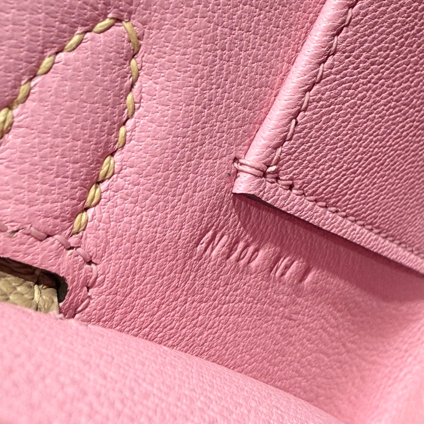 HM Mini Kelly 19 Rose Pastel Epsom 243120