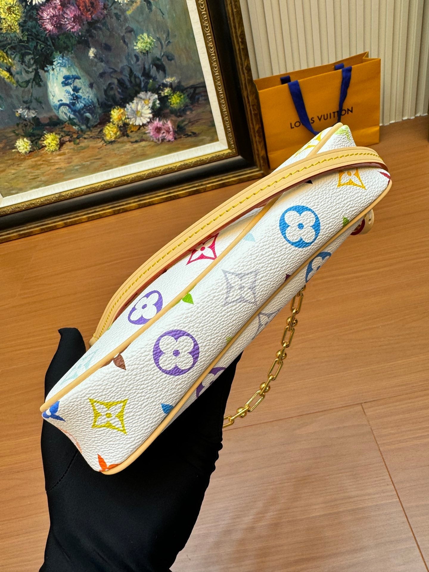 LV x TM ポシェット アクセソワール 22cm モノグラム キャンバス 206016
