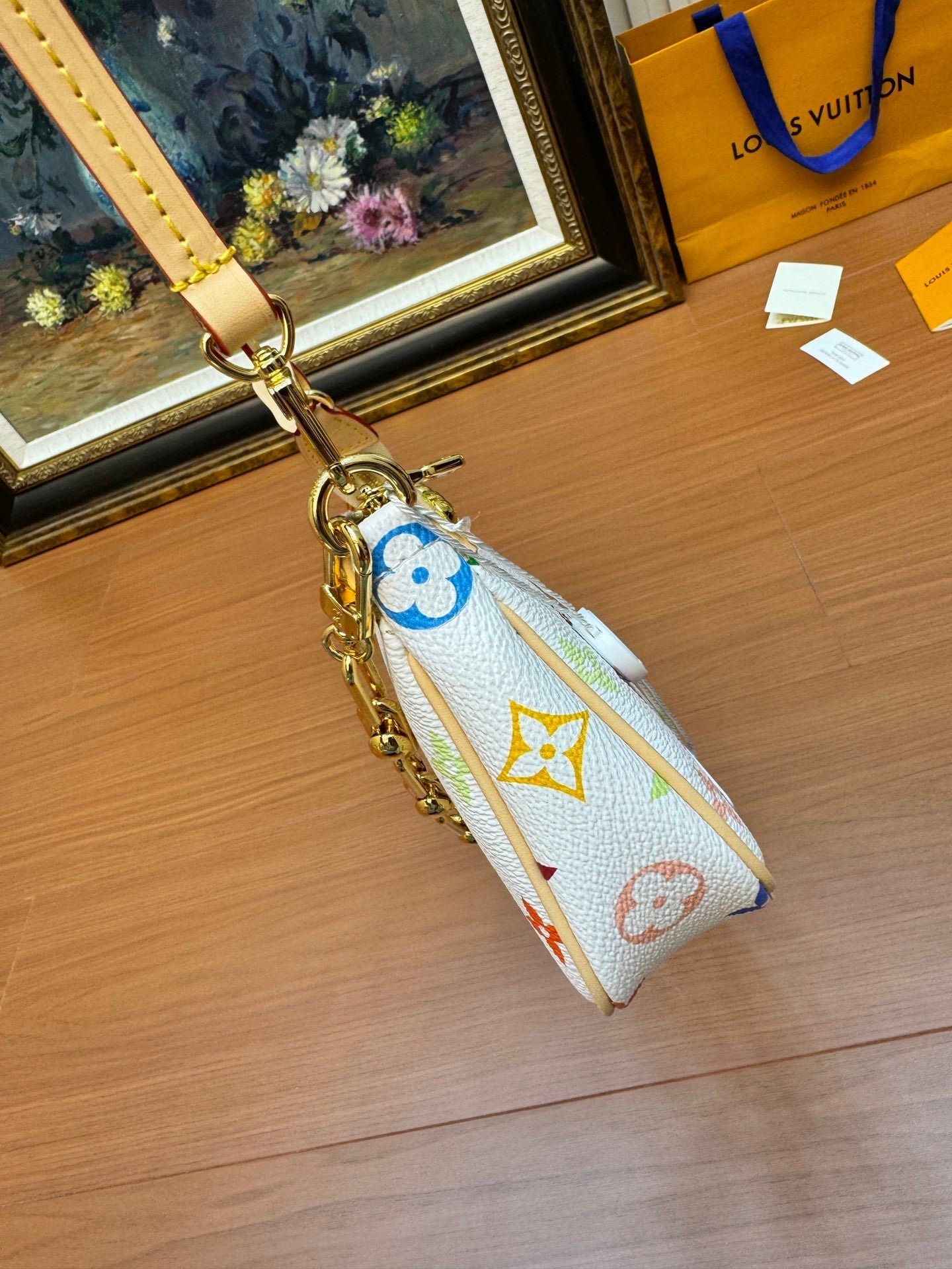 LV x TM ポシェット アクセソワール 22cm モノグラム キャンバス 206016