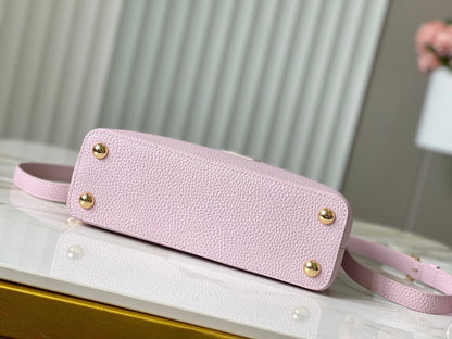 カプシーヌ BB 27 ピンク トリヨンレザー ゴールド金具