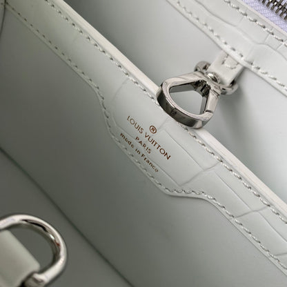 CAPUCINES BB 27 BLANC TAURILLON ARGENT QUINCAILLERIE