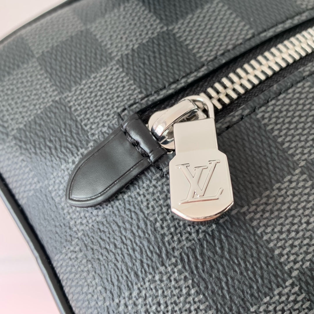 ロッカー ドップ キット 23 グレー ブラック ダミエ グラファイト キャンバス
