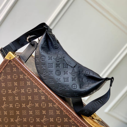 SAC HAMAC 28 EN MONOGRAMME NOIR SHADOW