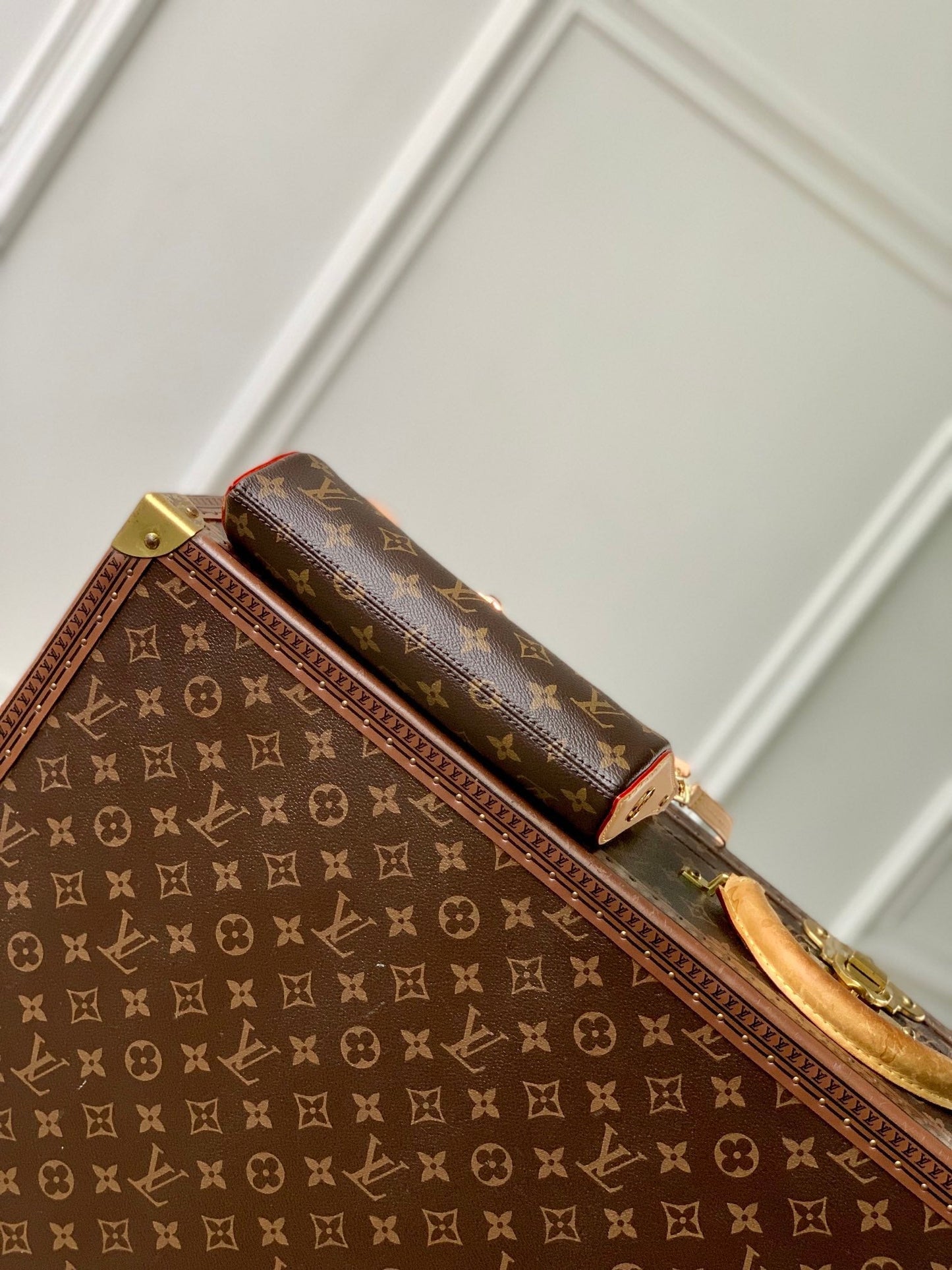 Lv ポシェット ティレット 22 ブラウン モノグラム